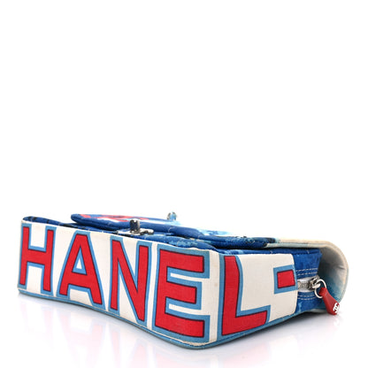 Chanel Canvas Square Quilted Surf Flap Multicolor 8 of 8