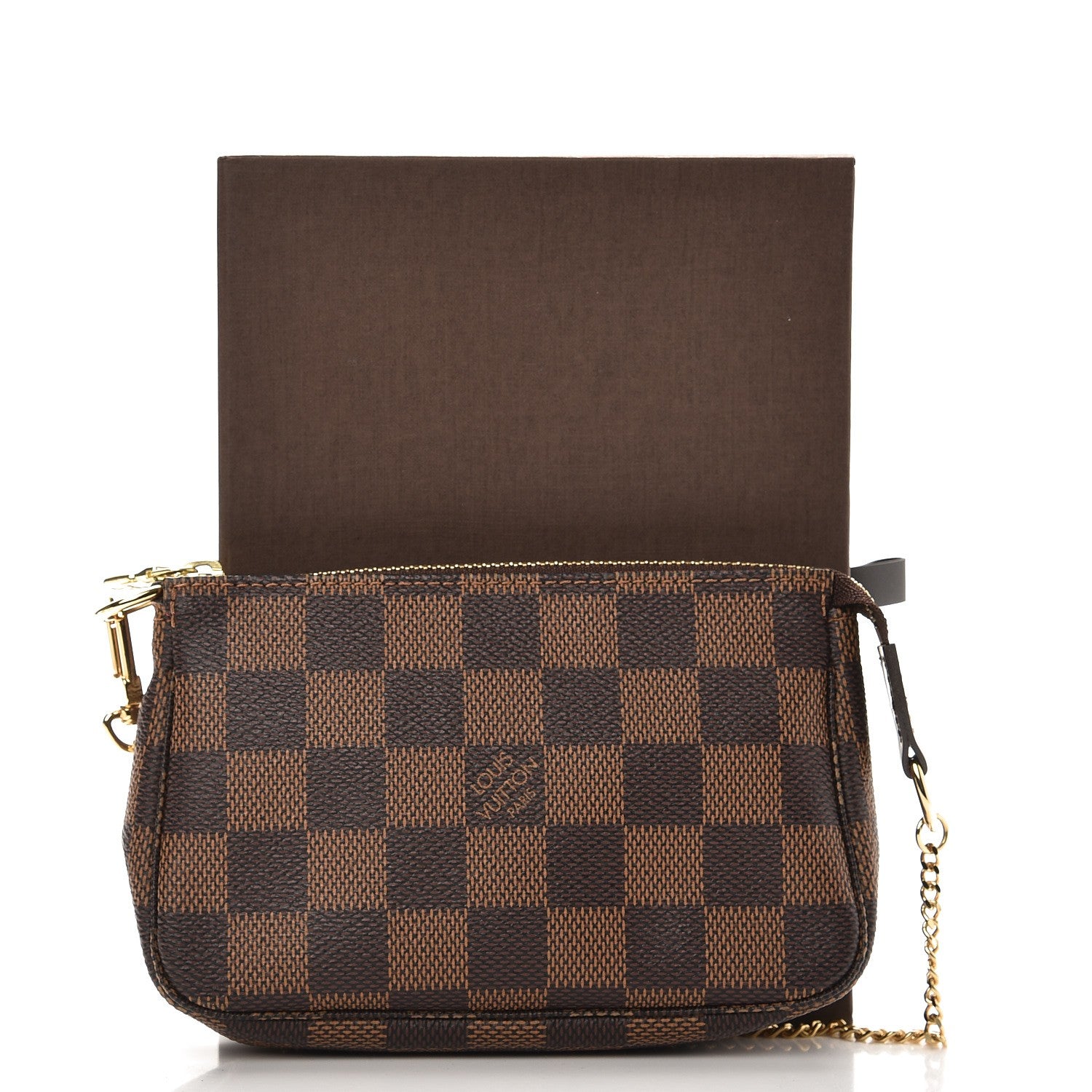 Louis Vuitton Damier Ebene Mini Pochette Accessories 8 of 8
