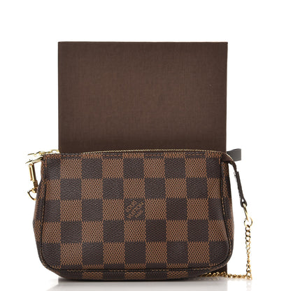 Louis Vuitton Damier Ebene Mini Pochette Accessories 8 of 8