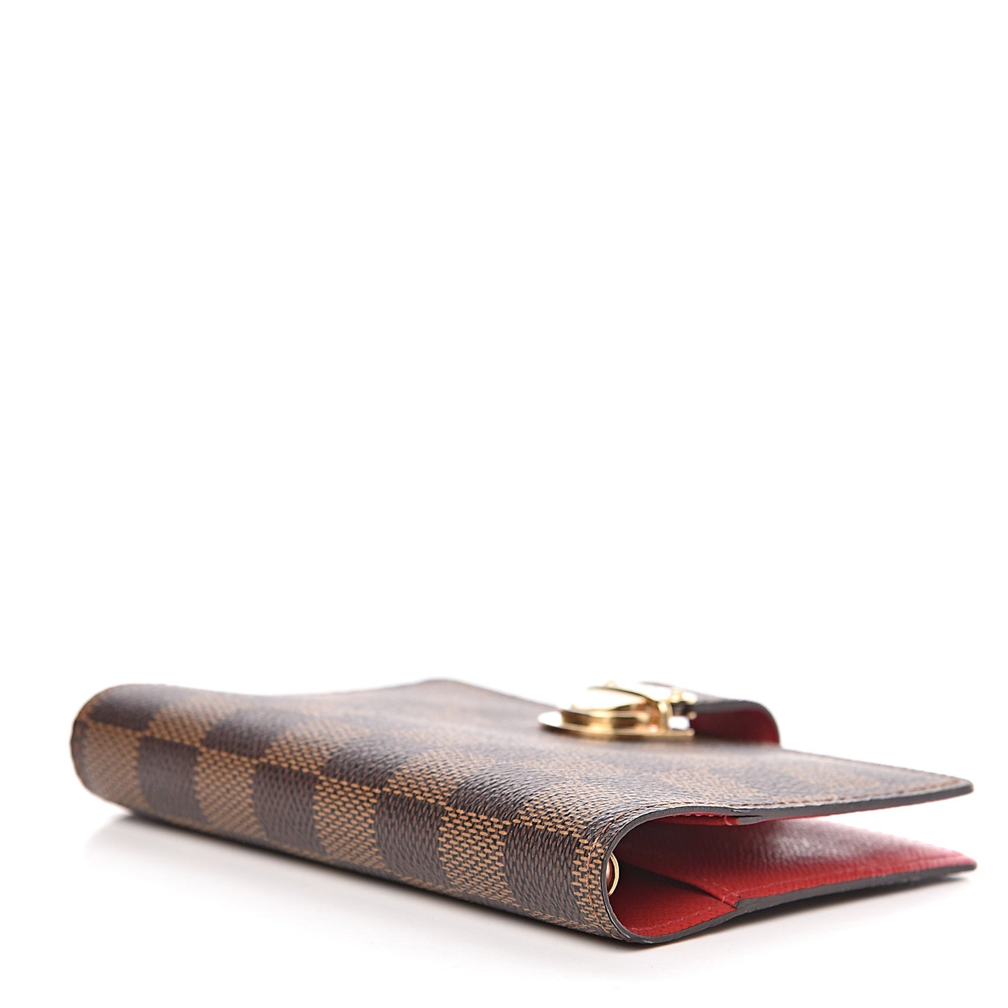 Damier Ebene Koala Small Ring Agenda Cover Red