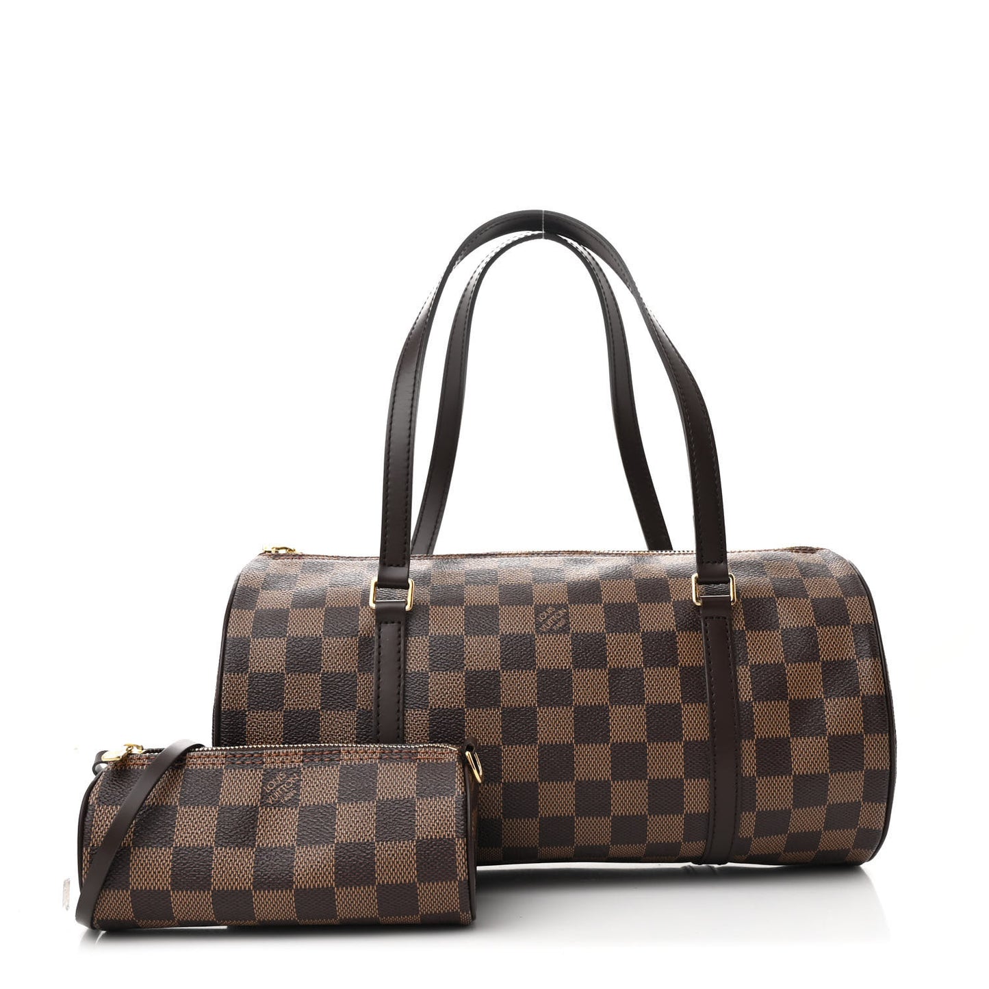 Damier Ebene Papillon 30 With Companion