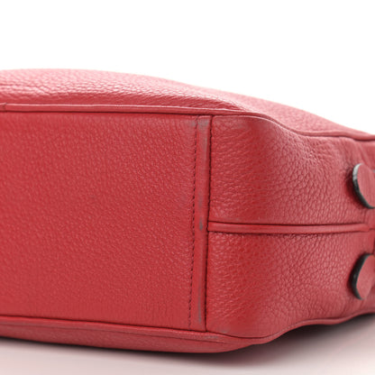Prada Vitello Phenix Camera Bag Rosso 11 of 13