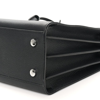 Saint Laurent Grained Calfskin Baby Sac De Jour Black 11 of 11