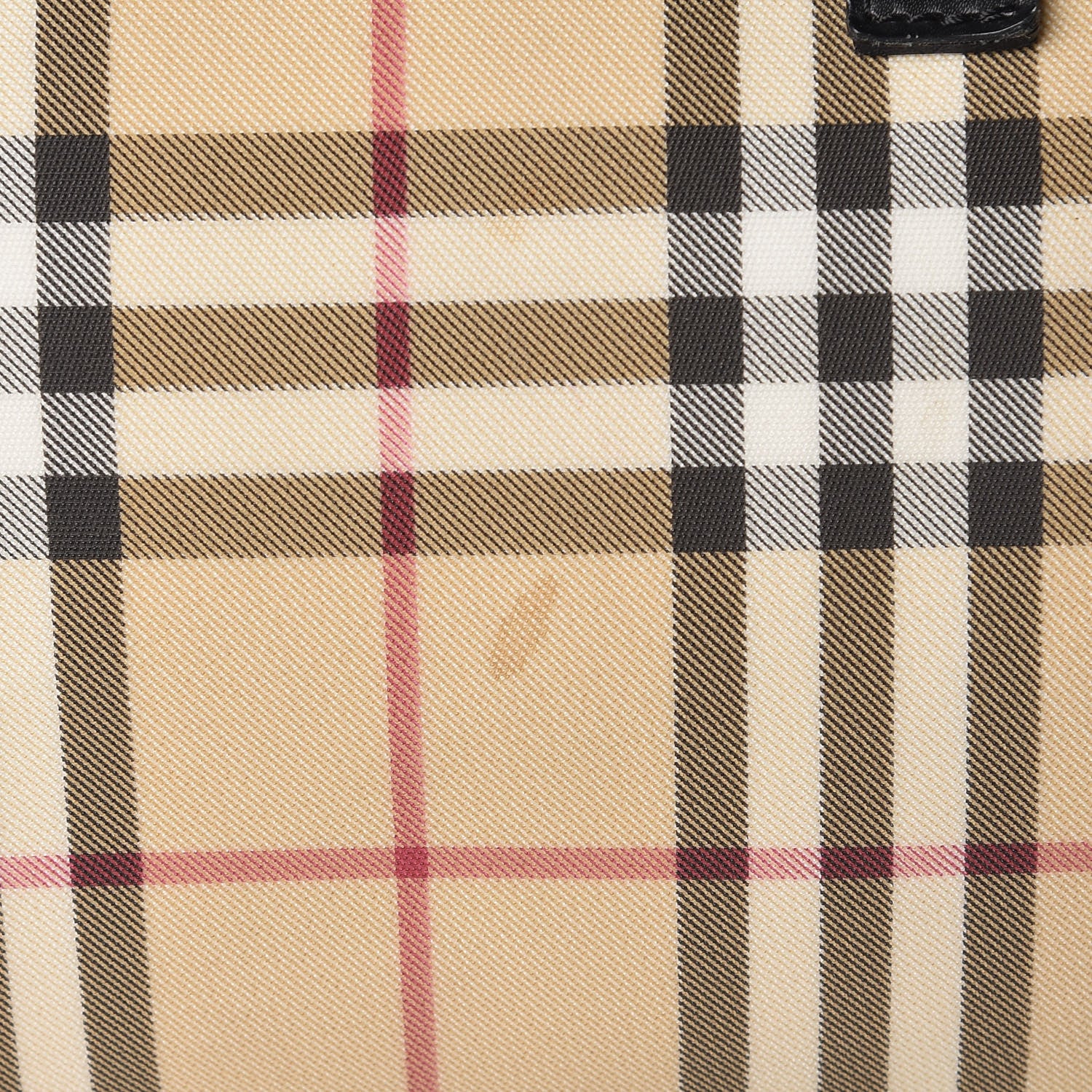 Burberry Canvas House Check Boston Black 12 of 14