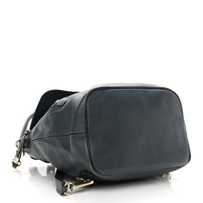 Chloe Suede Calfskin Medium Faye Backpack Silver Blue 4 of 13