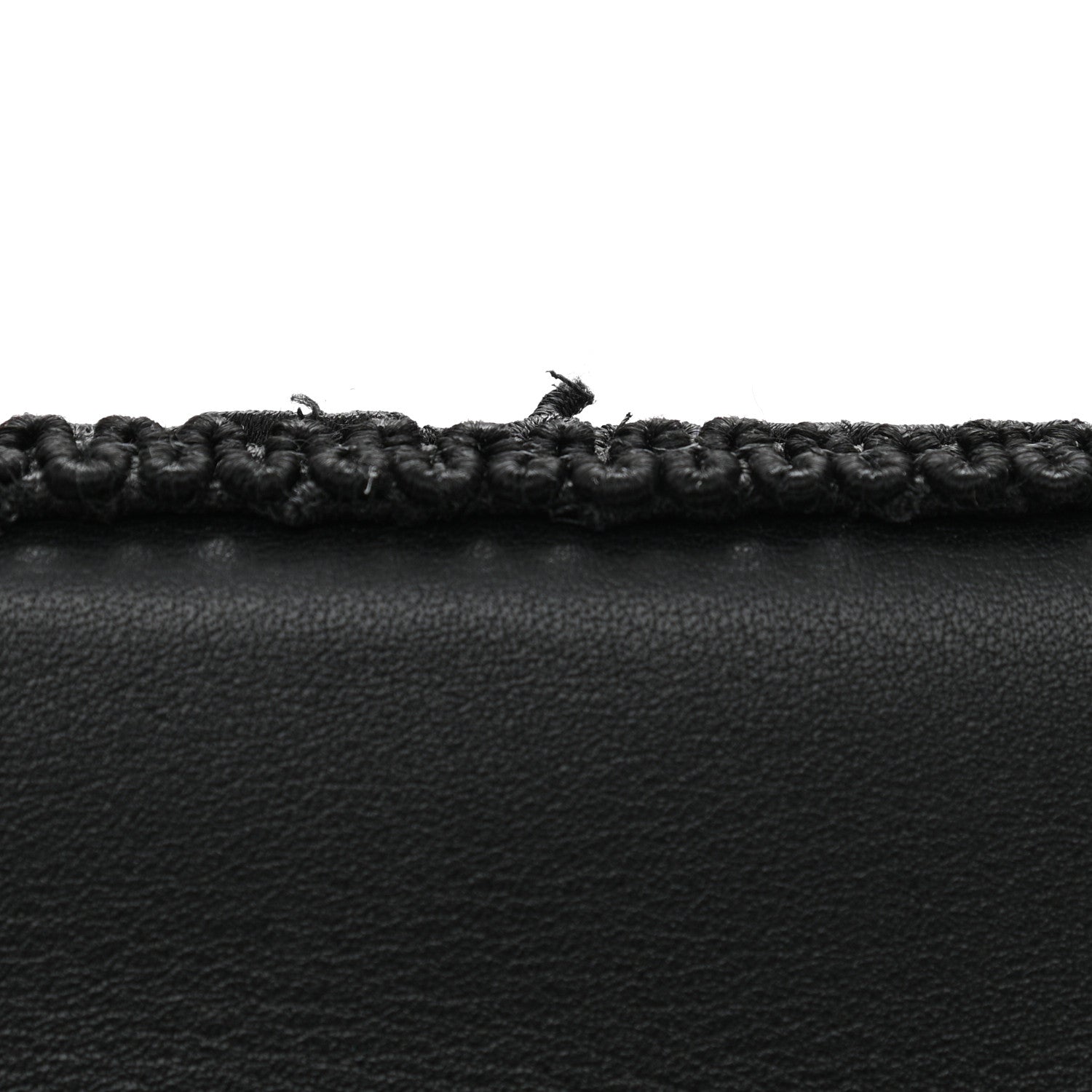 Fendi Calfskin Lace Medium Peekaboo I SEE U Satchel Black Multicolor Light Rose 12 of 12