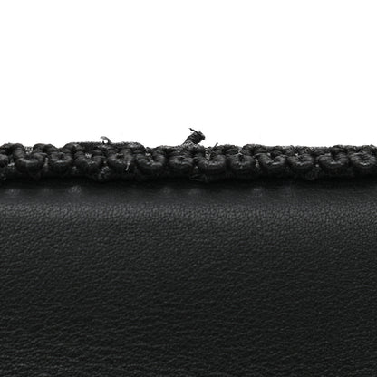 Fendi Calfskin Lace Medium Peekaboo I SEE U Satchel Black Multicolor Light Rose 12 of 12
