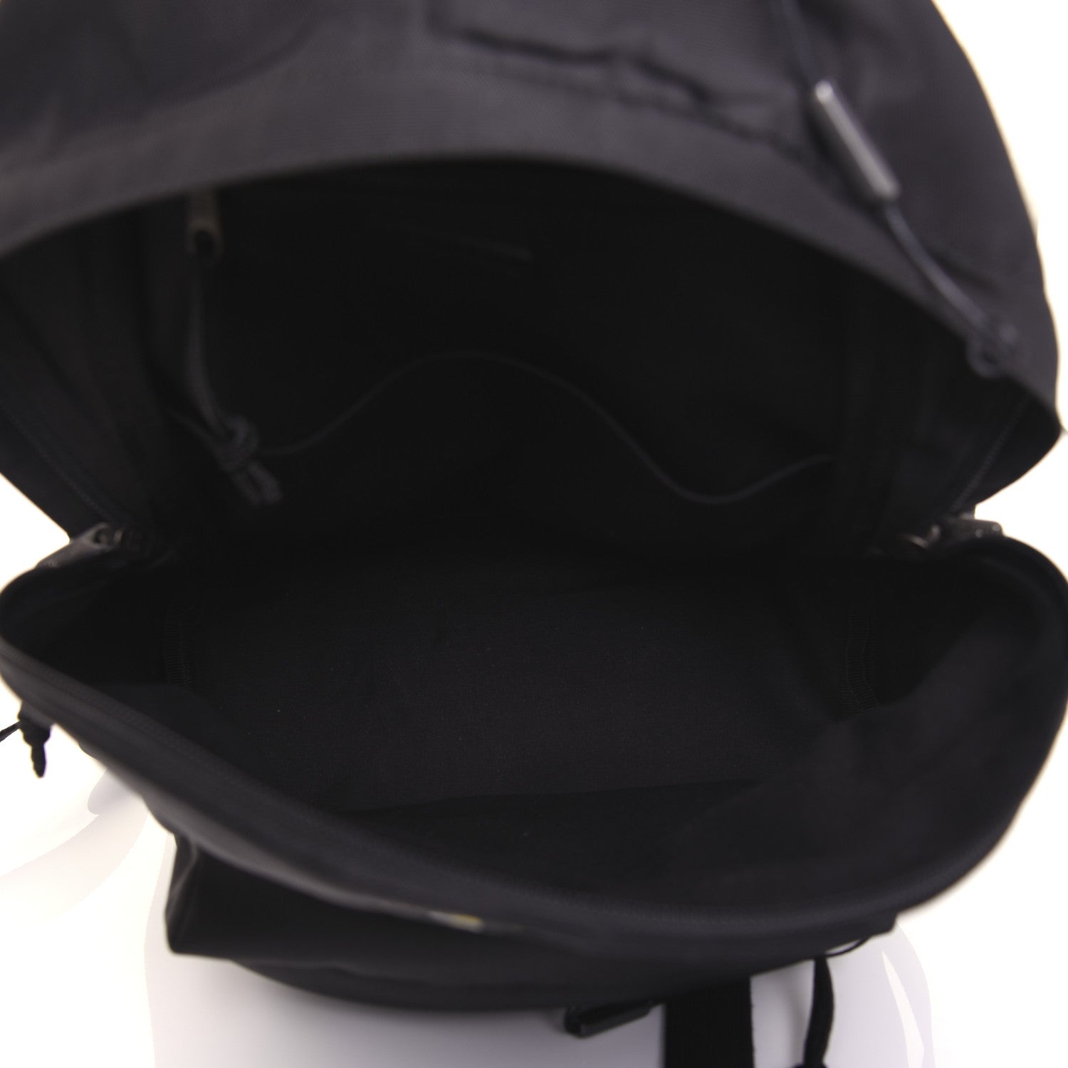 Balenciaga Nylon Embroidered You Are The World Explorer Backpack S Black 4 of 12