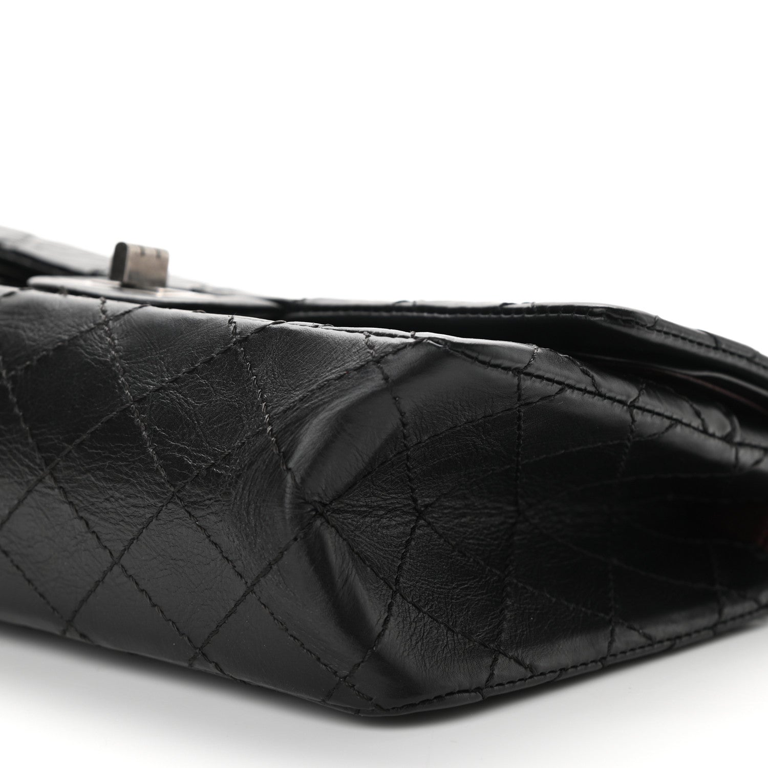 Chanel Aged Calfskin Quilted 2.55 Reissue 225 Flap Black 10 of 10