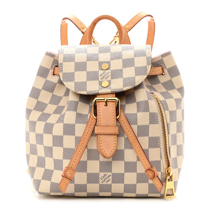 Louis Vuitton Damier Azur Sperone BB Backpack 1 of 15