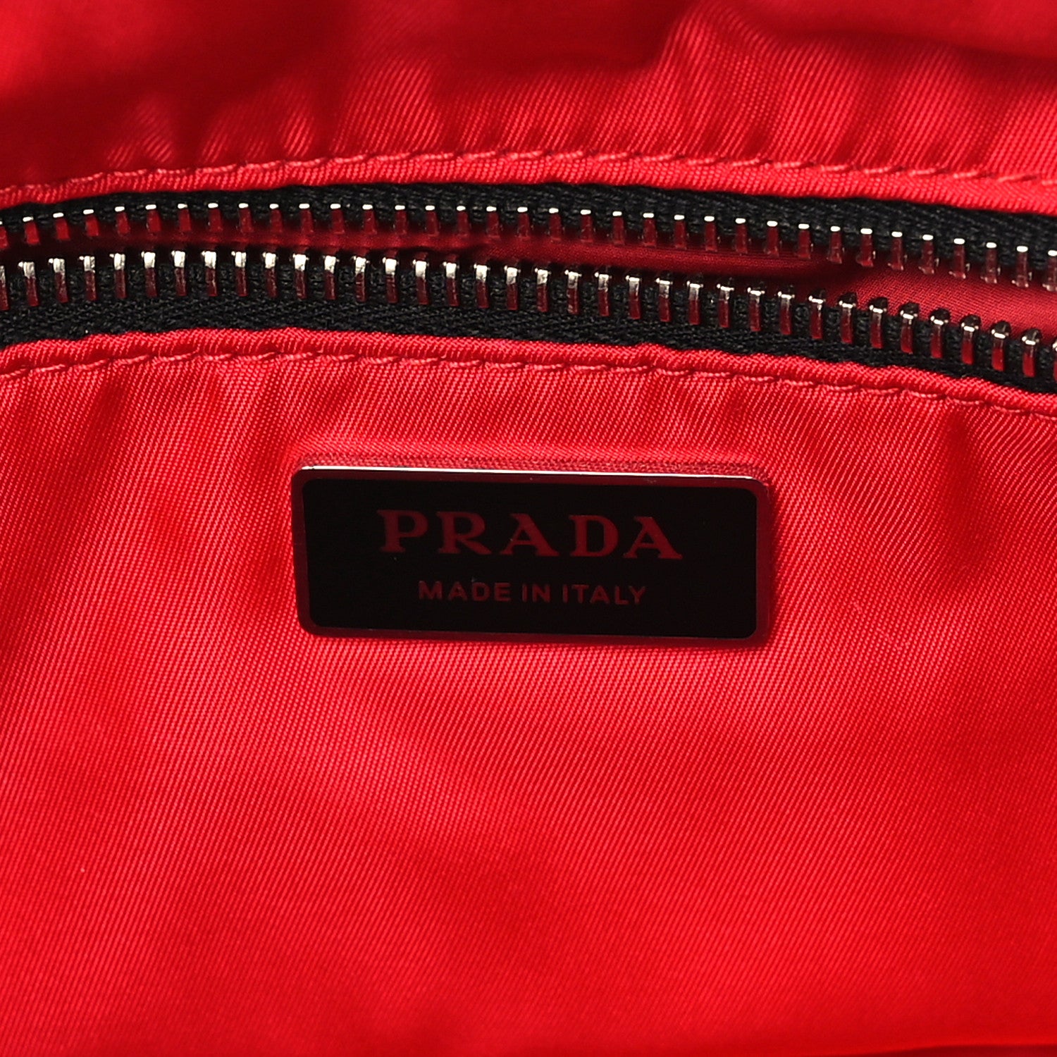 Prada Tessuto Nylon Pocket Top Handle Cargo Shoulder Bag Black Fuoco 6 of 10