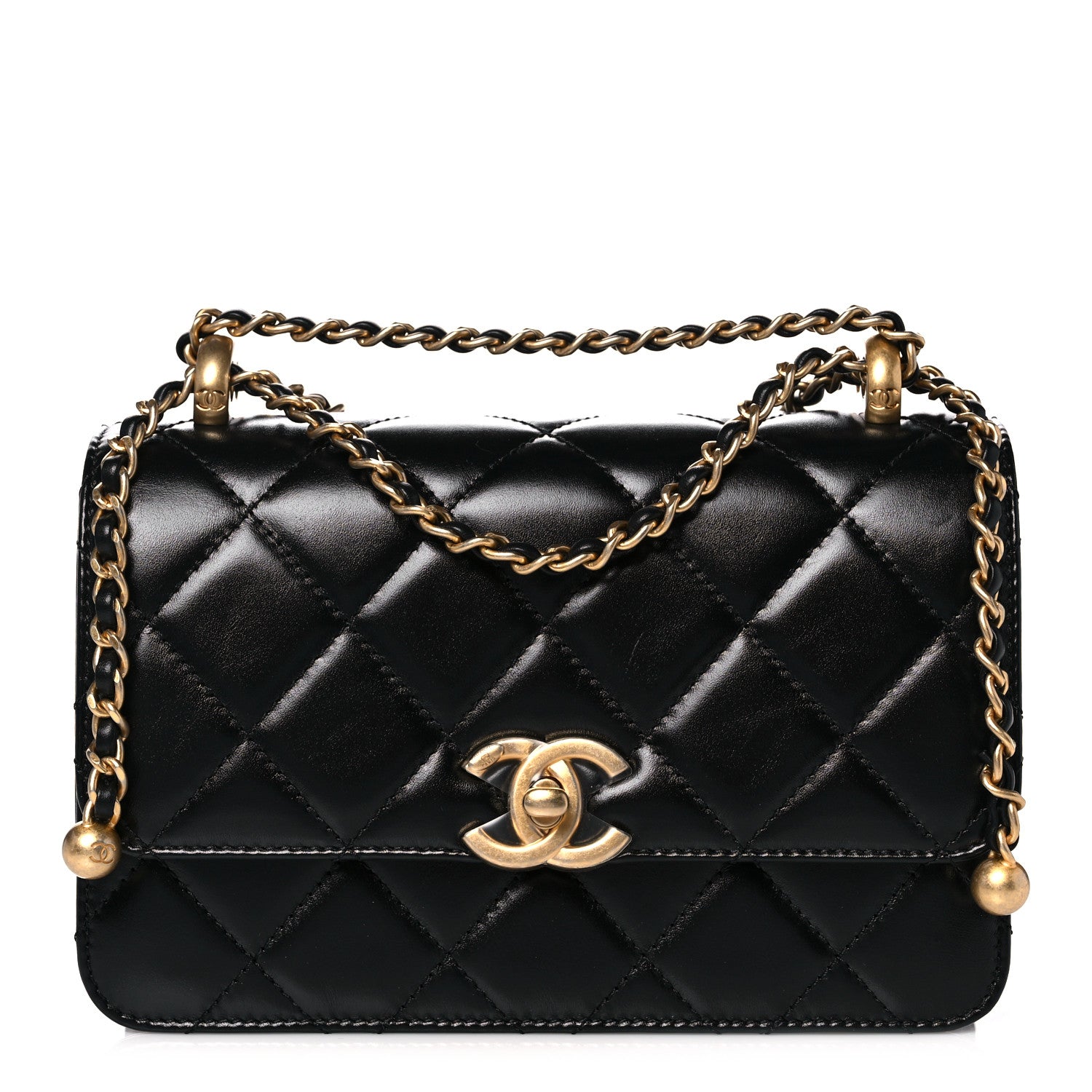 Chanel Calfskin Quilted Mini Perfect Fit Flap Black 1 of 13
