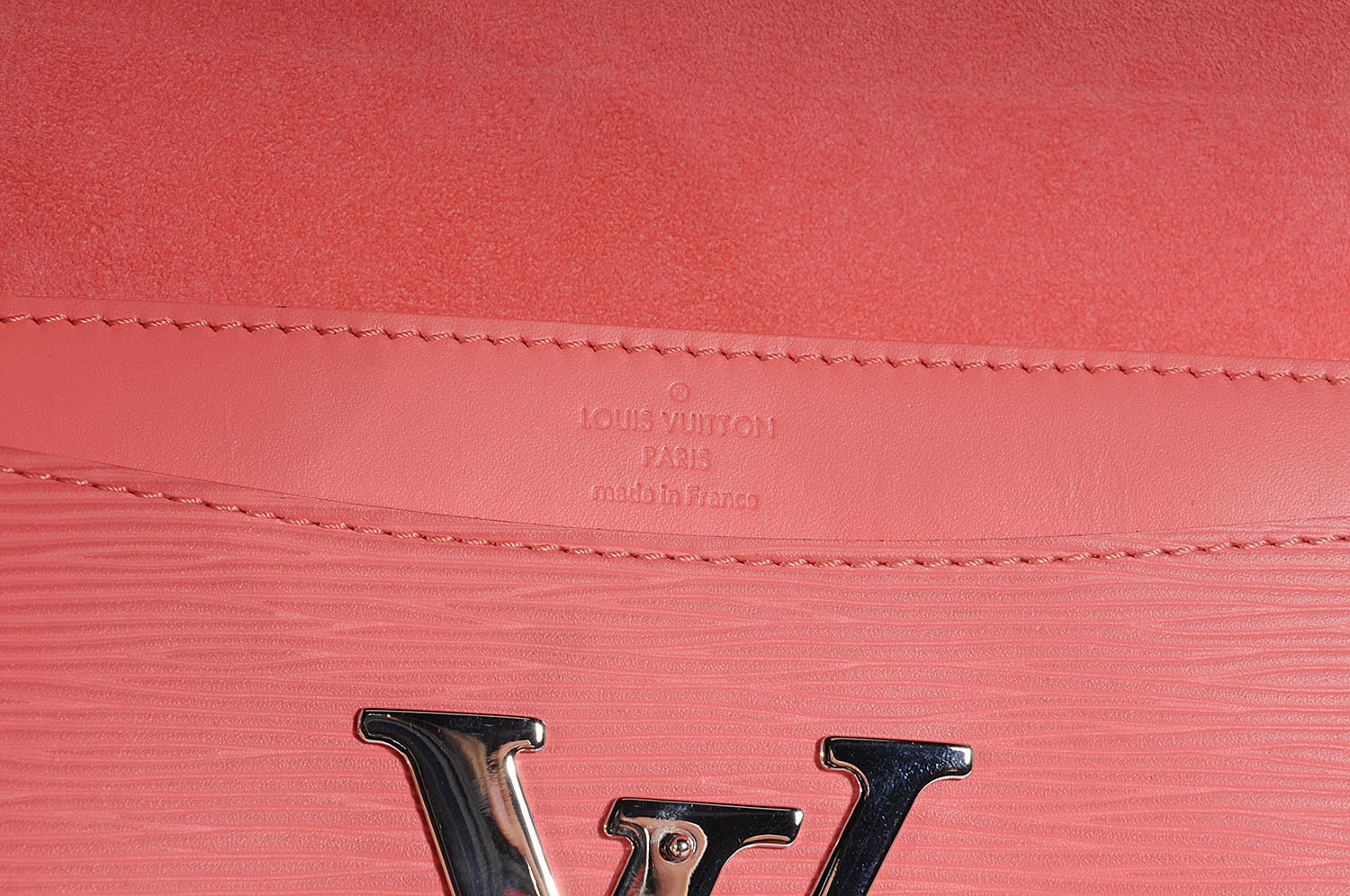 Louis Vuitton Epi Louise Strap PM Corail 5 of 9