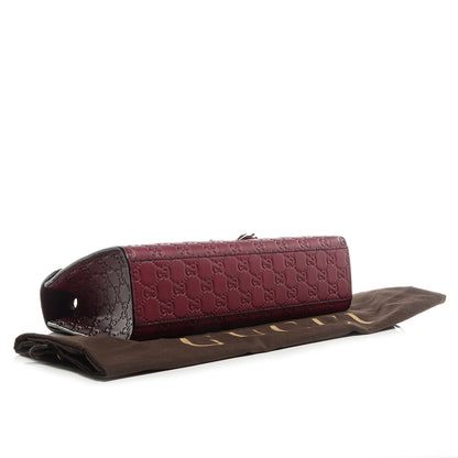 Gucci Soft Guccissima Medium Emily Chain Shoulder Bag Classic Ruby 4 of 8
