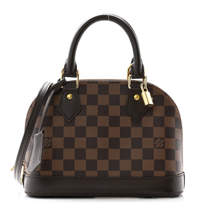 Louis Vuitton Damier Ebene Alma BB 1 of 9