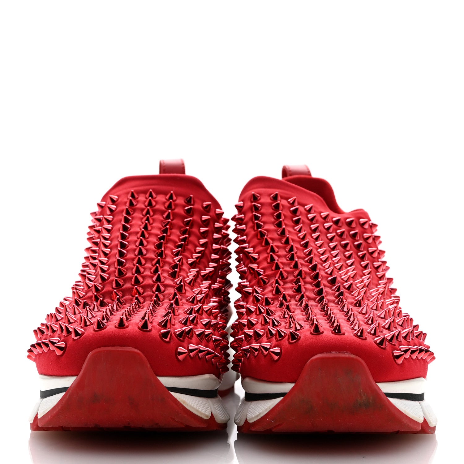 Christian Louboutin Neoprene Spike Sock Donna Flat Sneakers