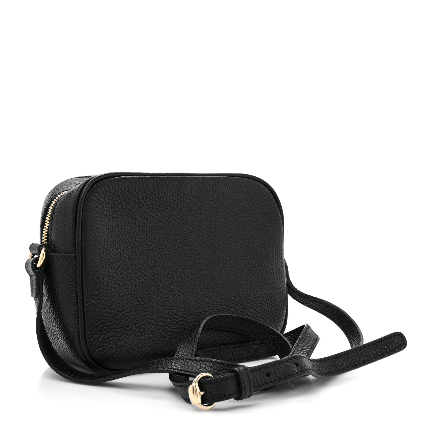 Gucci Pebbled Calfskin Small Soho Disco Bag Black 3 of 11