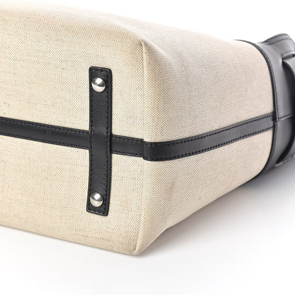Burberry Canvas Smooth Calfskin Medium Belt Bag Black 12 of 16