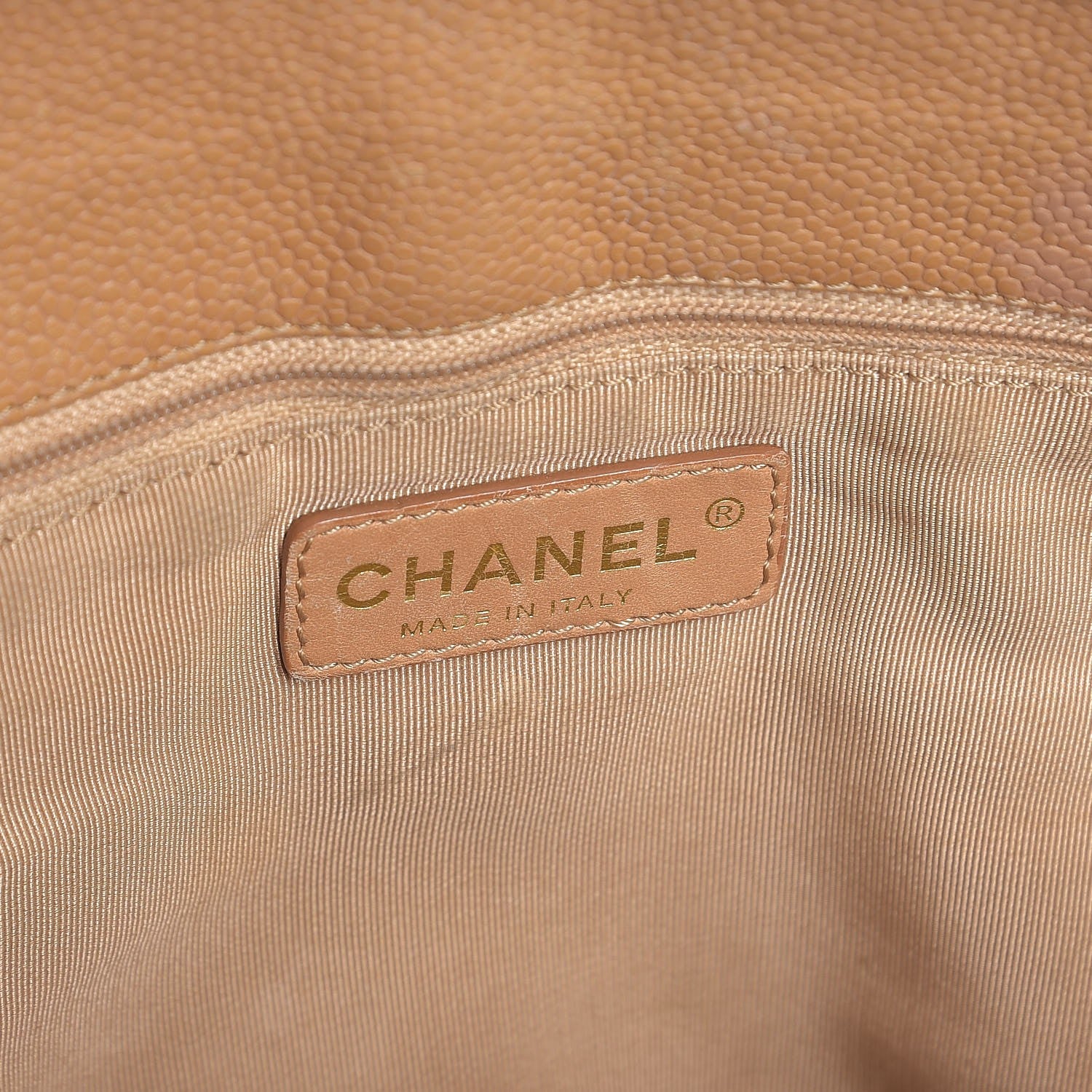 Chanel Caviar Quilted Grand Shopping Tote GST Beige 6 of 26