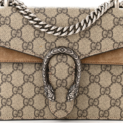 Gucci GG Supreme Monogram Mini Dionysus Shoulder Bag Taupe 8 of 10