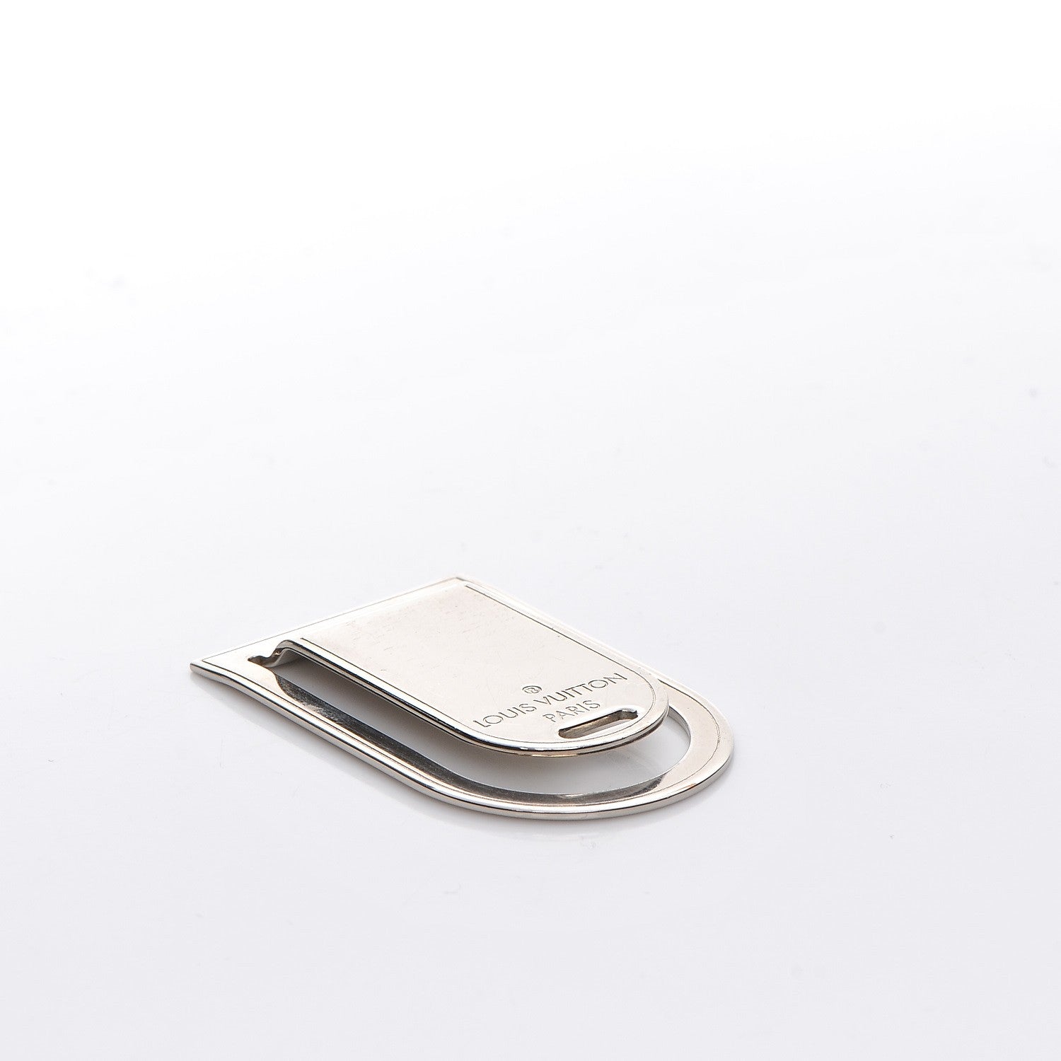 Louis Vuitton Porte-Adresse Money Clip Silver 3 of 5
