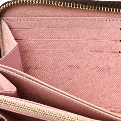 Louis Vuitton Monogram Zippy Wallet Rose Ballerine 13 of 15