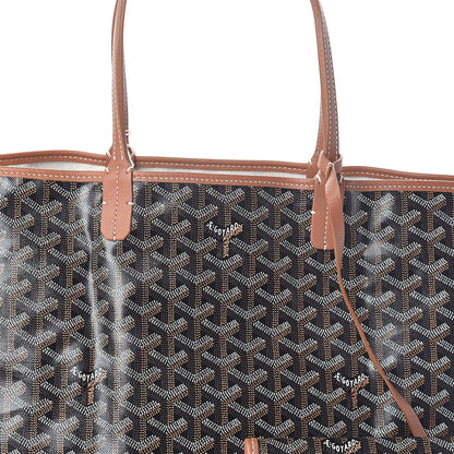 Goyard Goyardine Saint Louis PM Black Gold 7 of 9