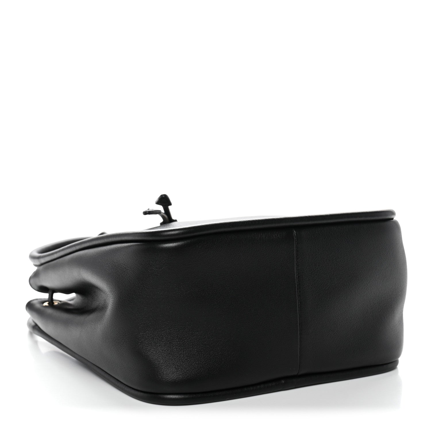 Prada Soft Calfskin Mini Darling Bucket Bag Black 4 of 10
