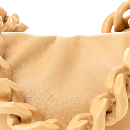 Stella McCartney Eco Alter Nappa Small Frayme Puffer Shoulder Bag Beige 8 of 10