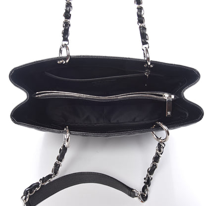 Chanel Caviar Quilted Grand Shopping Tote GST Black 5 of 9