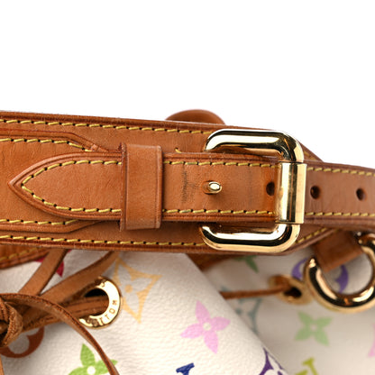 Louis Vuitton Monogram Multicolor Petit Noe White 20 of 22