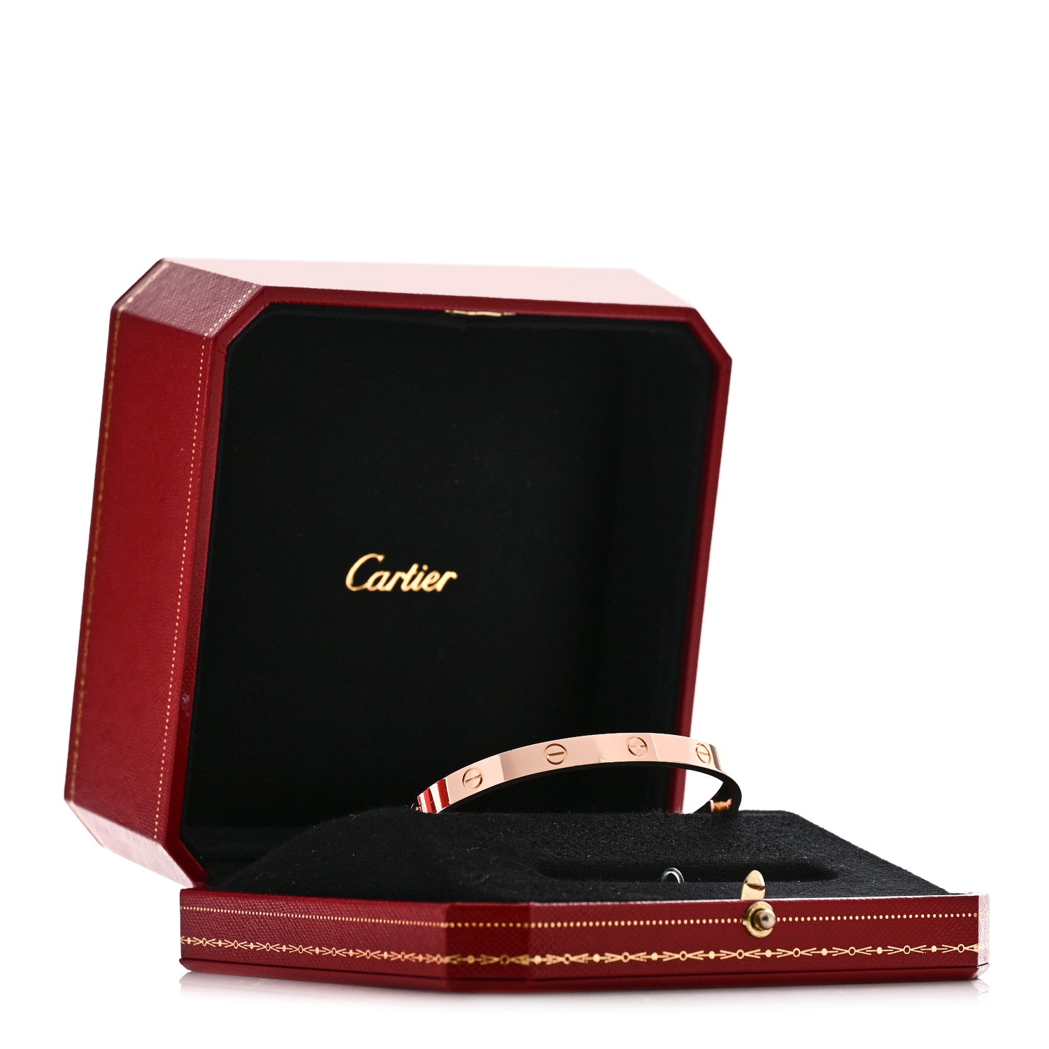 Cartier 18K Pink Gold LOVE Bracelet 19 5 of 5