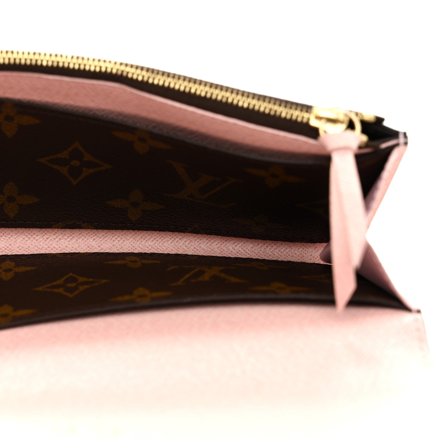 Louis Vuitton Monogram Emilie Wallet Rose Ballerine 5 of 8