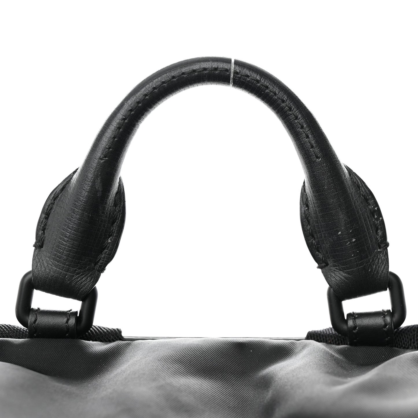 Technical Nylon Large Rucksack Backpack Black