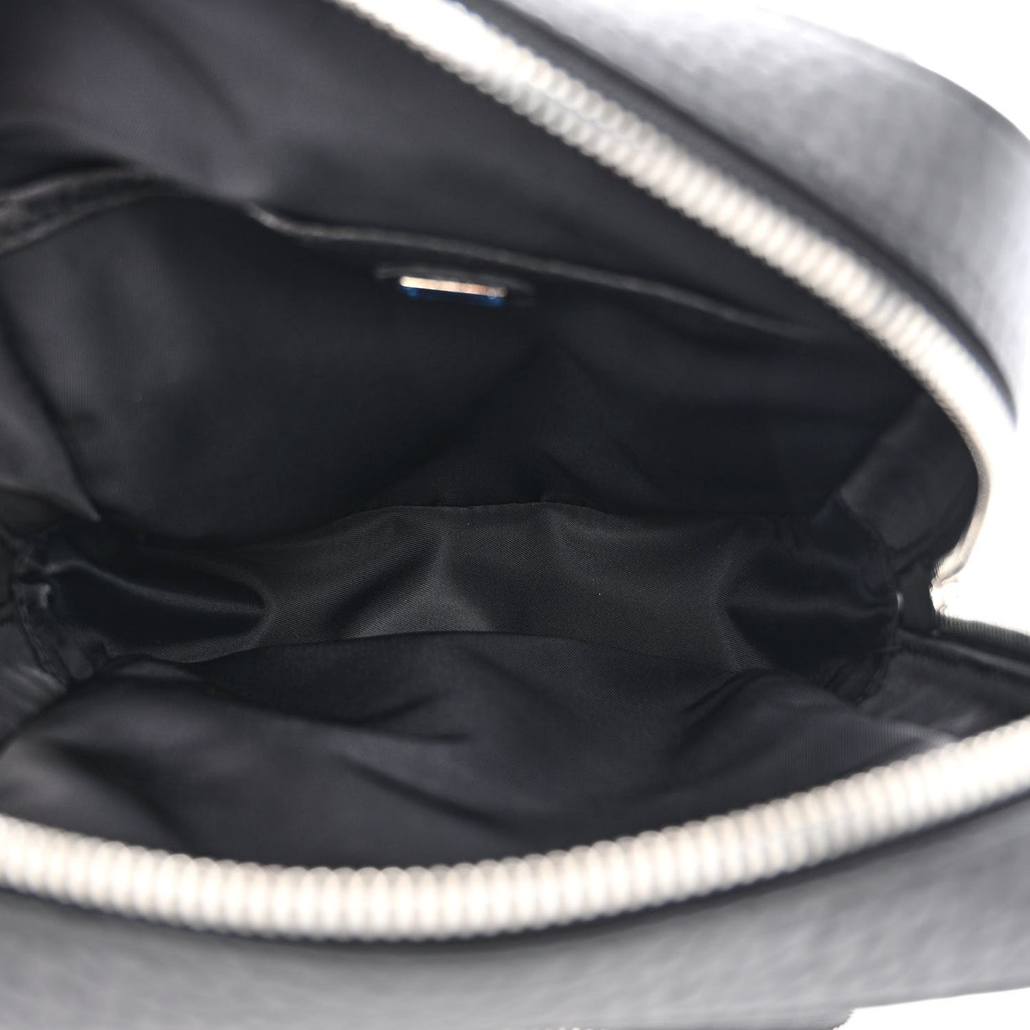 Hammered Calfskin Palermo Zaino Backpack Black