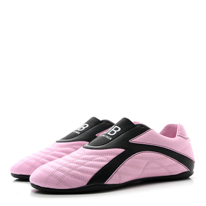 Balenciaga Polyurethane Womens Zen Sneakers 38 Pink Black 3 of 9