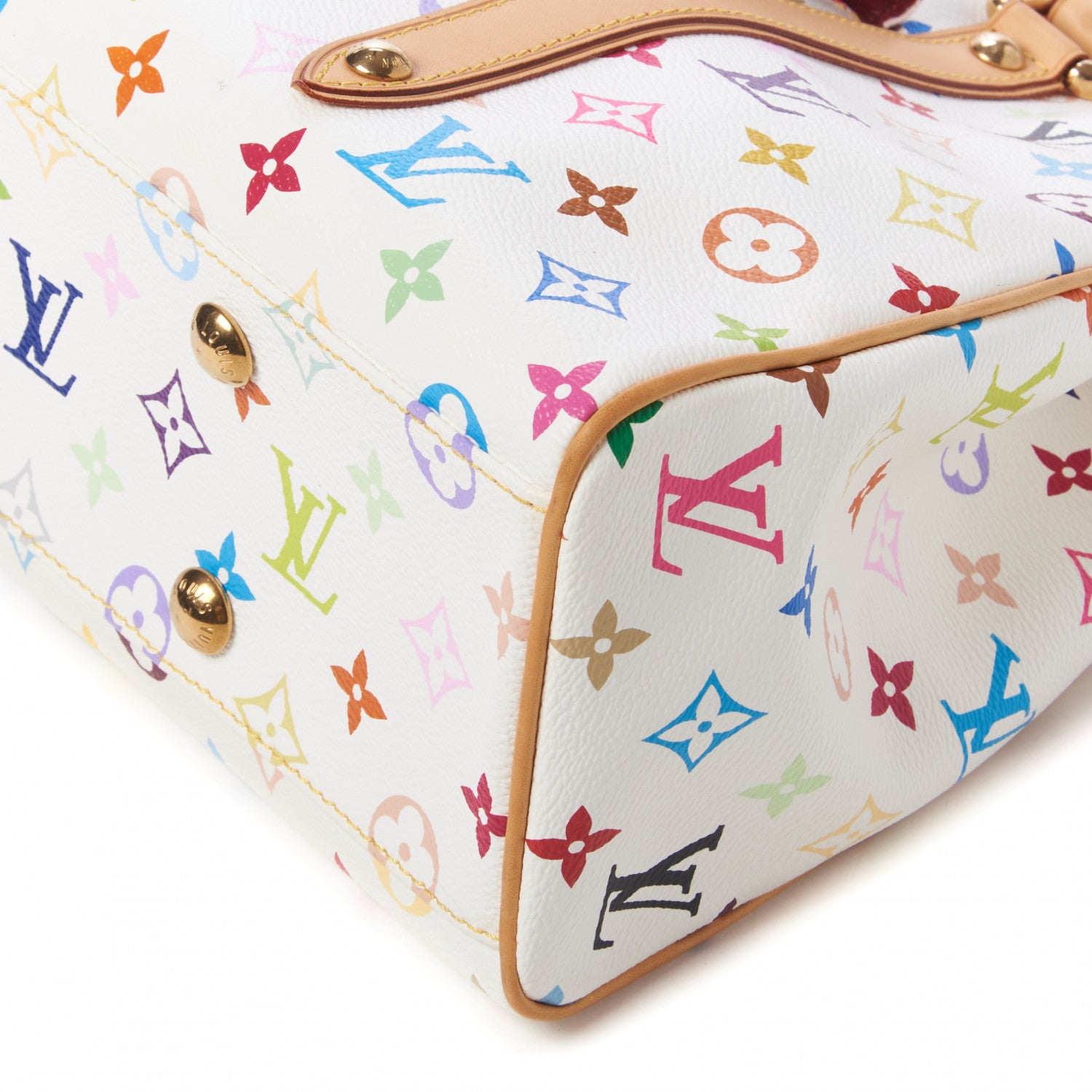 Louis Vuitton Monogram Multicolor Aurelia MM White 5 of 9