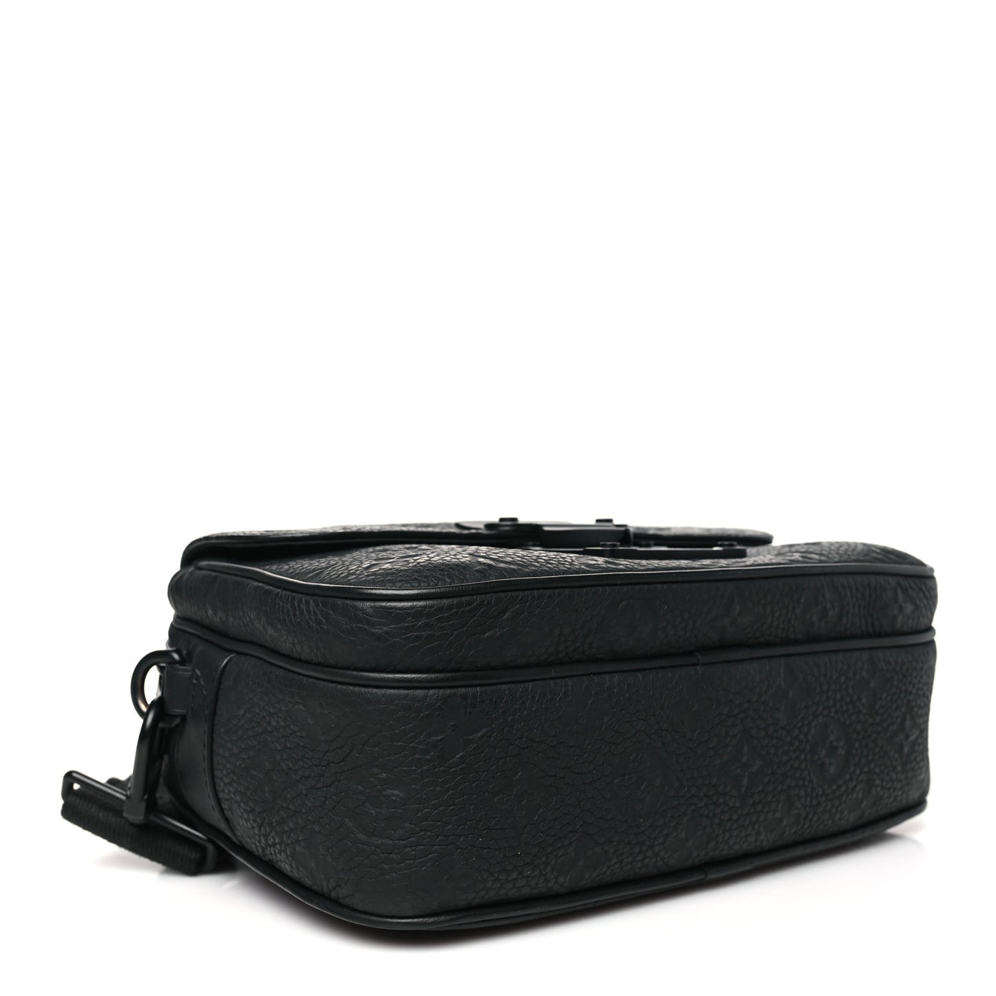 Taurillon Monogram S Lock Messenger Black