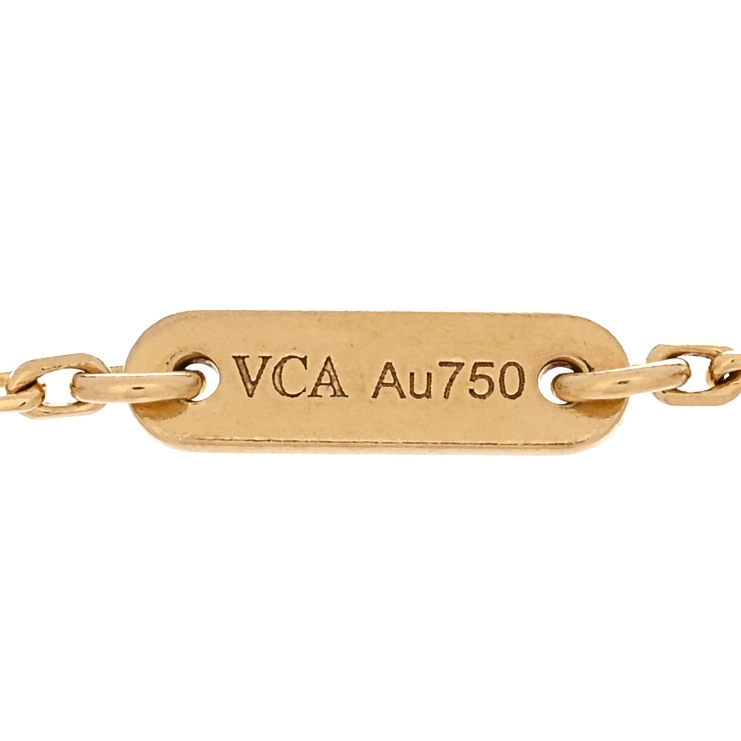 Van Cleef & Arpels 18K Yellow Gold Mother of Pearl Sweet Alhambra Butterfly Bracelet 3 of 5