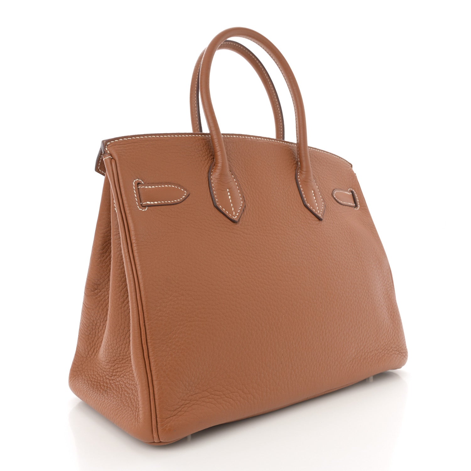 Hermes Taurillon Clemence Birkin 30 Gold 3 of 14