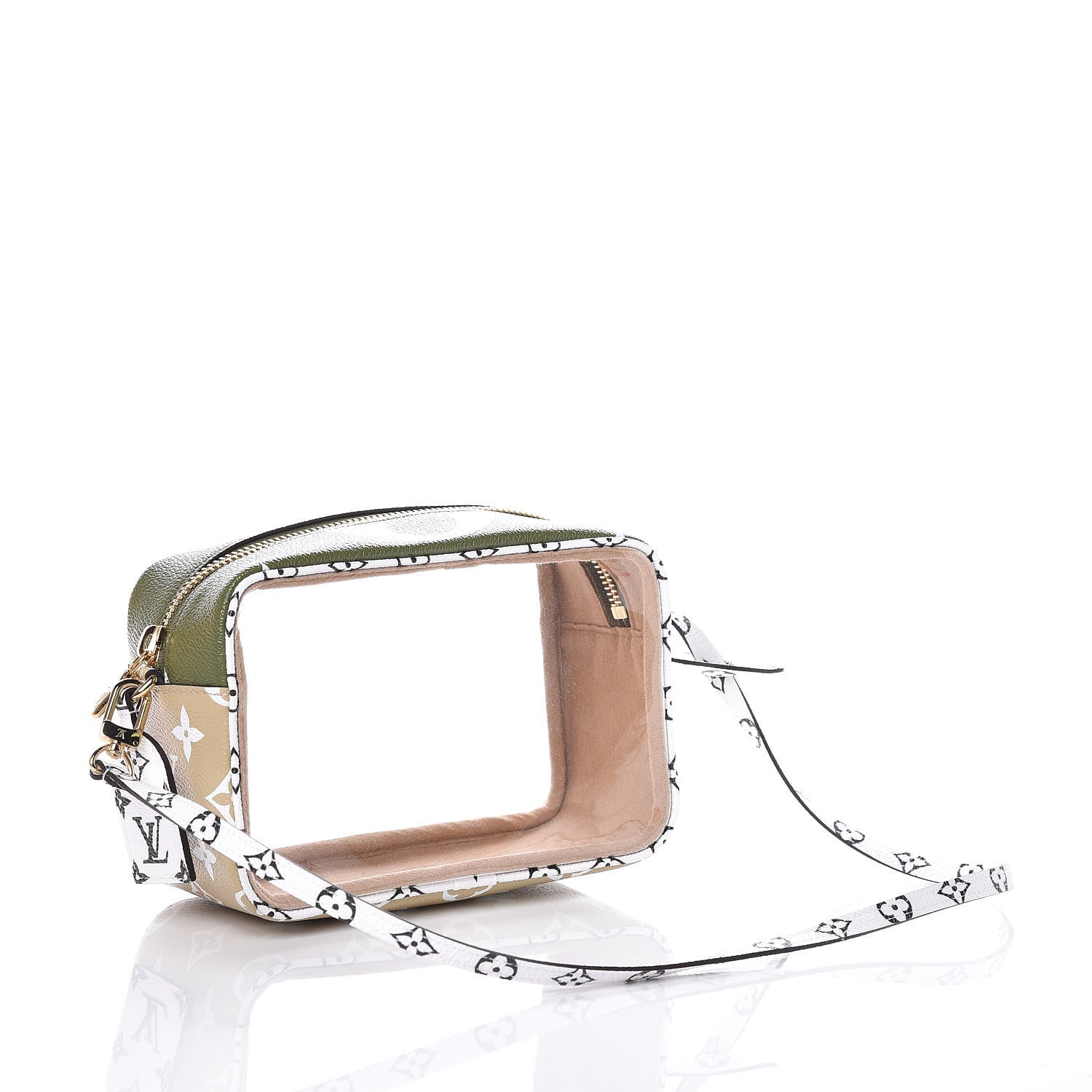 Louis Vuitton Monogram Giant Beach Pouch Kaki 3 of 9
