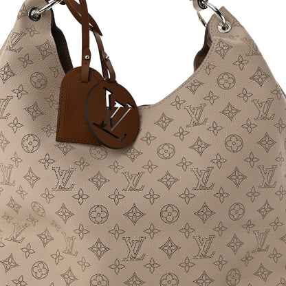 Louis Vuitton Mahina Carmel Hobo Galet 8 of 10