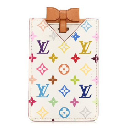 Louis Vuitton Monogram Multicolor Mirror and Case Pouch White 1 of 8