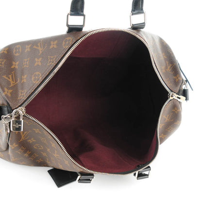 Louis Vuitton Monogram Macassar Keepall Bandouliere 45 6 of 7