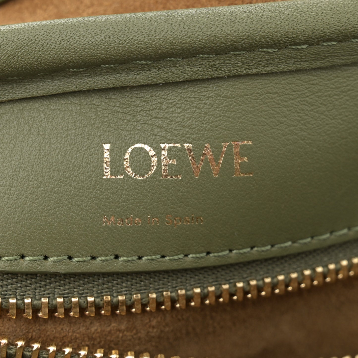 Jacquard Anagram Calfskin Amazona 23 Avocado Green
