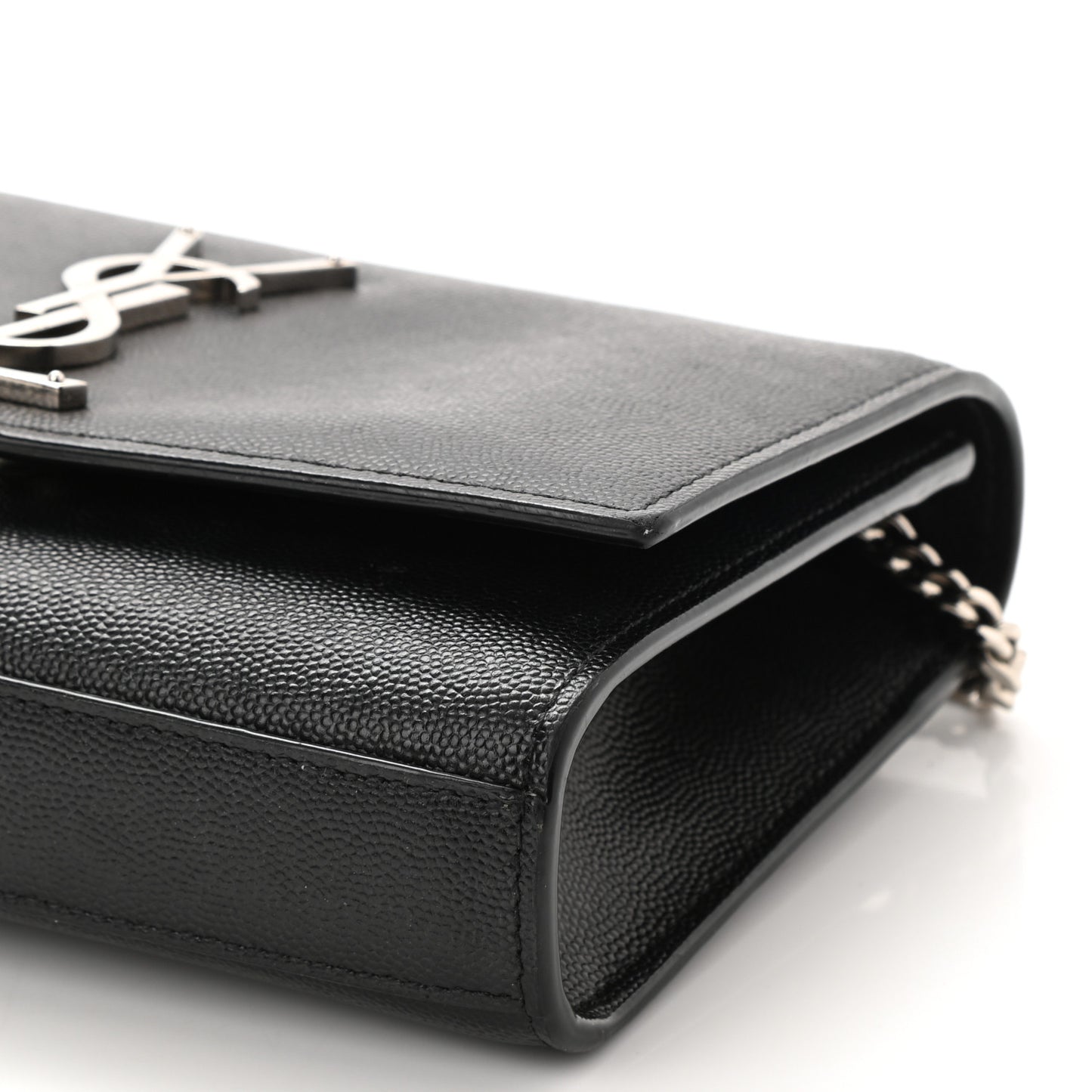 Grain De Poudre Small Monogram Kate Satchel Black