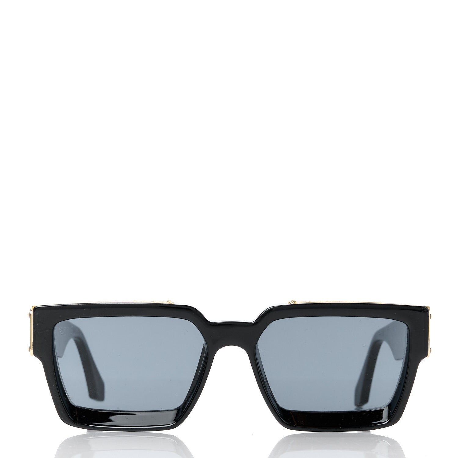 Louis Vuitton Acetate 1.1 Millionaires Sunglasses Z1165E Black 2 of 10
