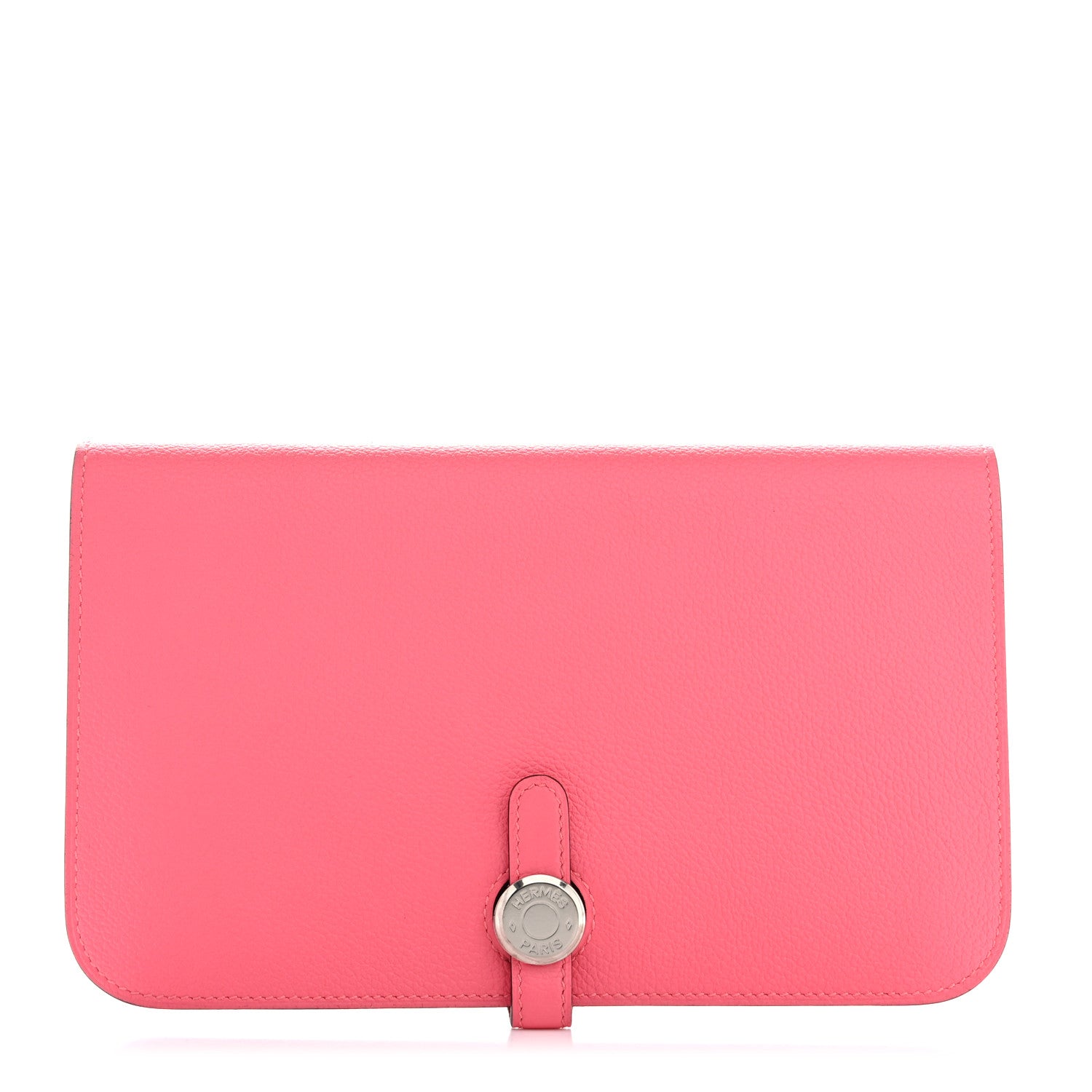 Hermes Evercolor Dogon Duo Wallet Rose Azalee 1 of 12