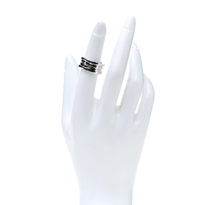 Bulgari 18K White Gold B.Zero1 Three-Band Ring 51 5.75 2 of 6
