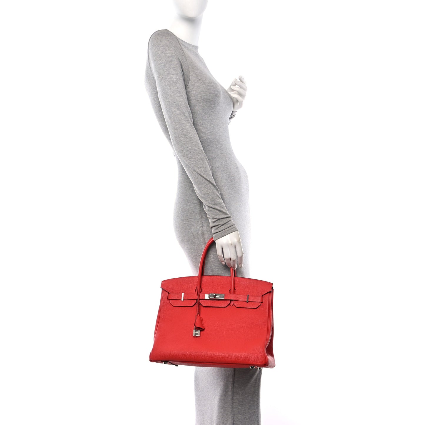 Togo BIRKIN 35 Rouge Pivoine